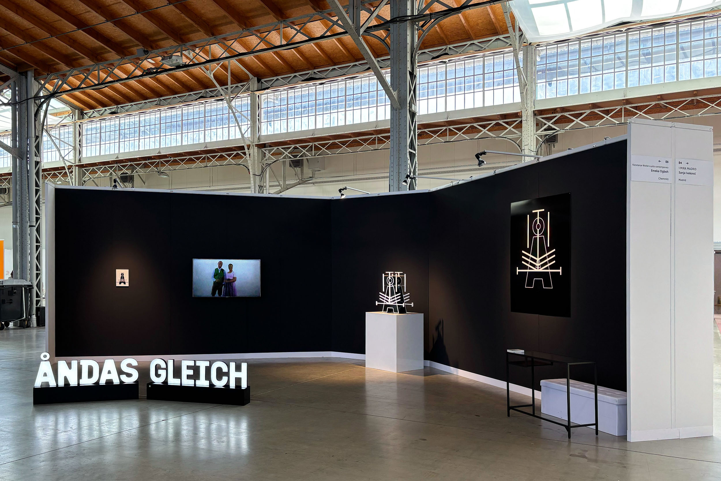 SPARK ART FAIR Vienna 2025 · KONSTANZE WOLTER e.artis contemporary | Emeka Ogboh