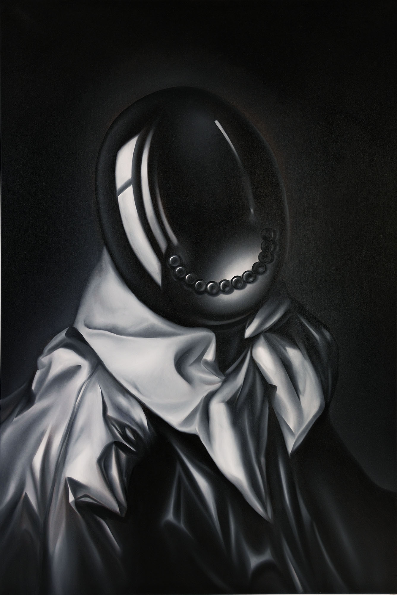 Marius Seidlitz Gemälde "veiled"2025