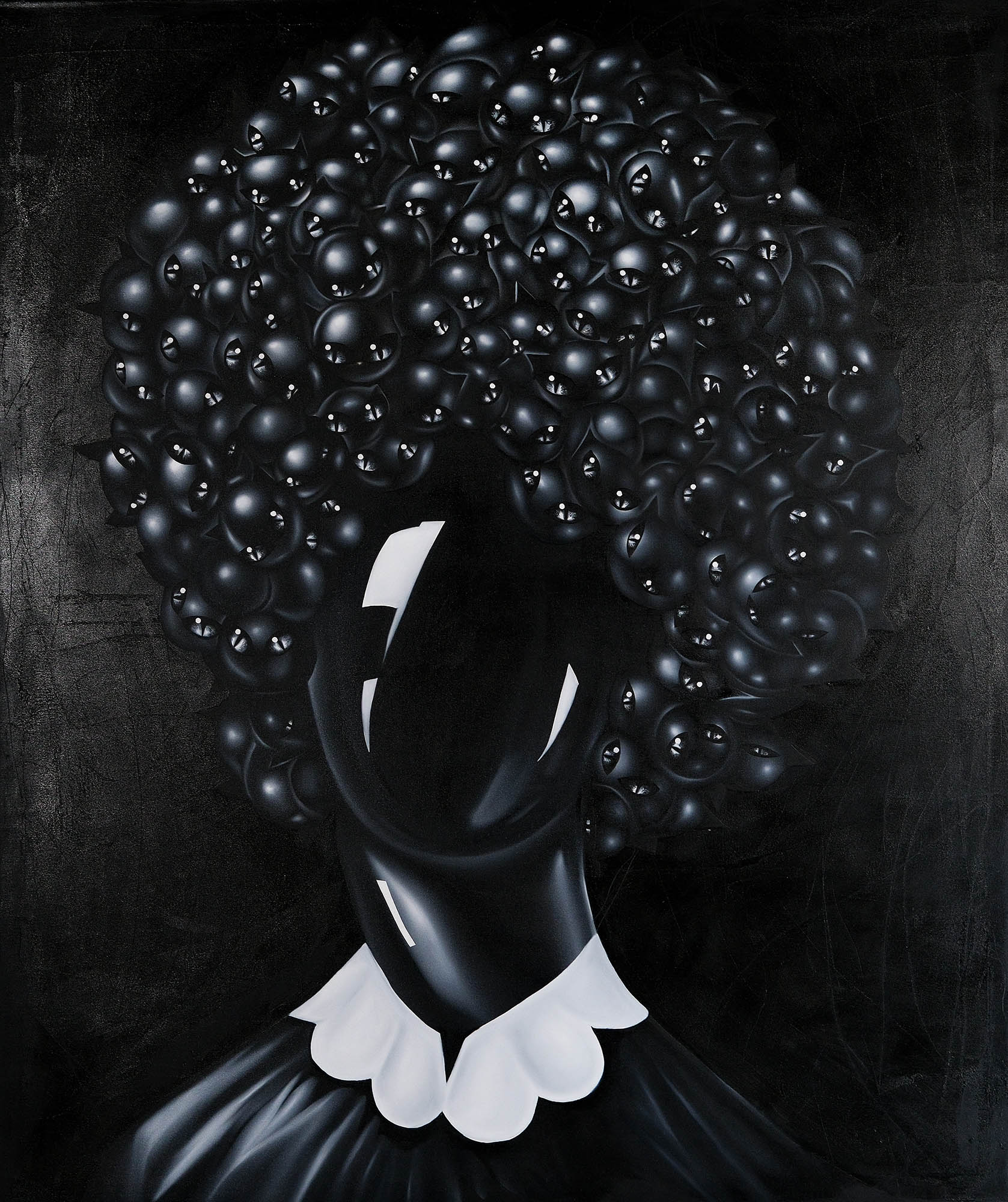 Marius Seidlitz Gemälde "echoes" 2025